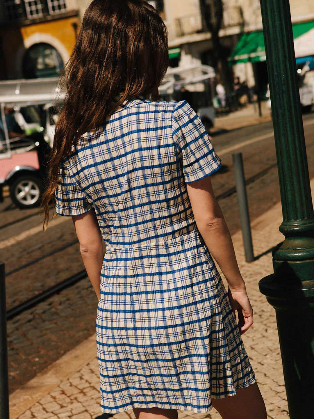 Alexa Shirtdress Cornflower Exclusive Style