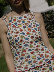 Lucy Top Primary Floral All New