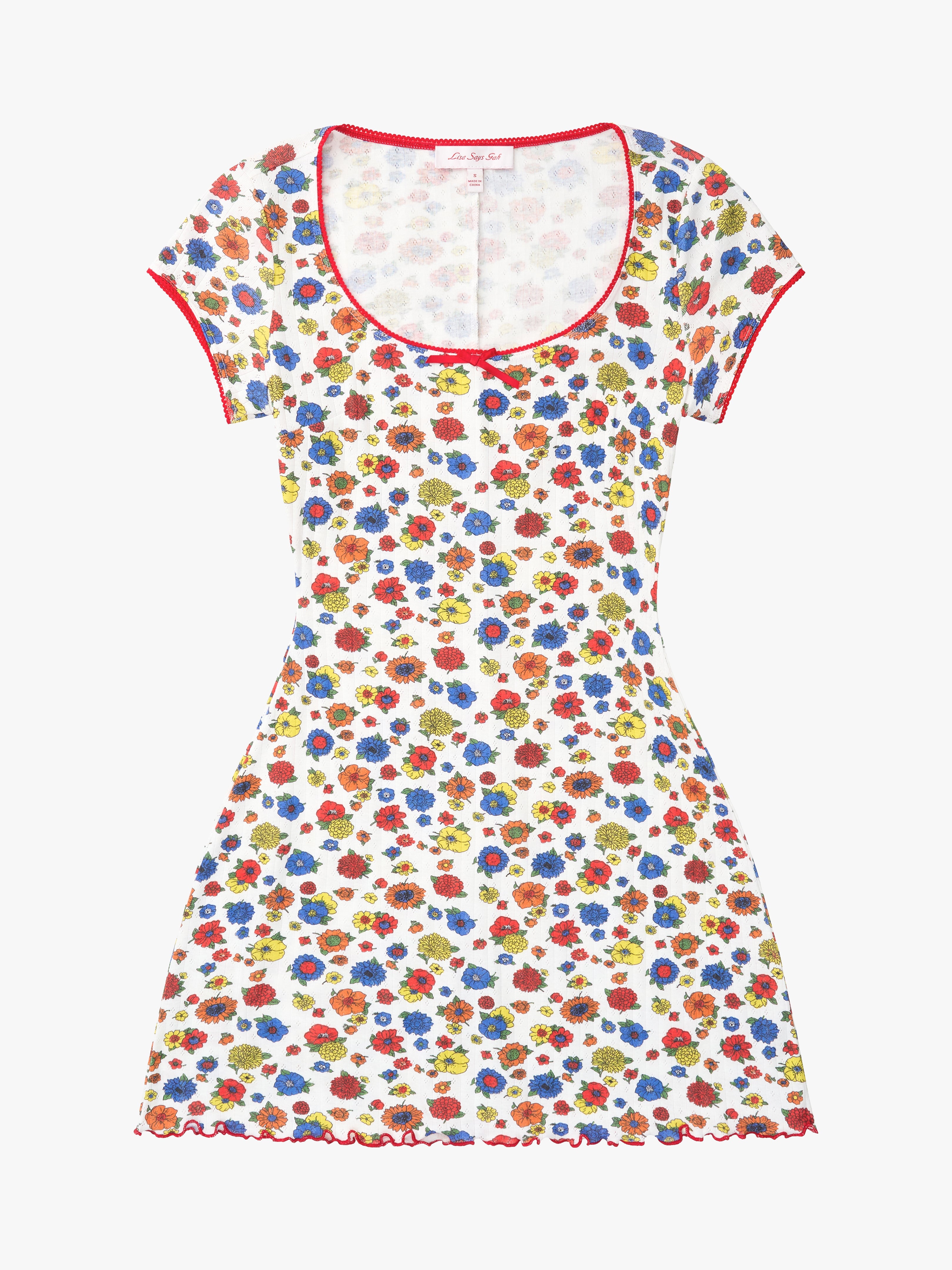 Della Dress Primary Floral Exclusive Style