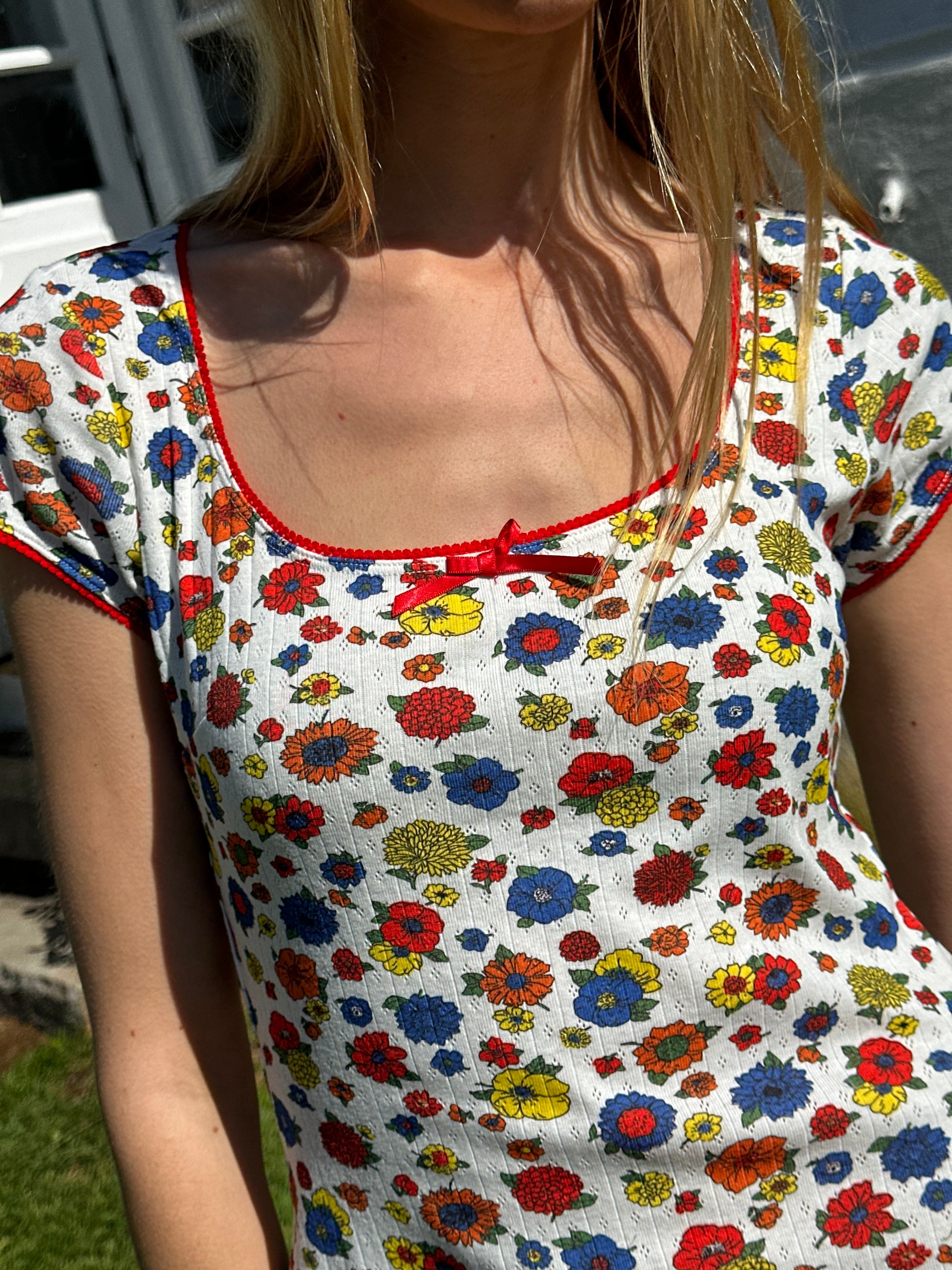 Della Dress Primary Floral Exclusive Style