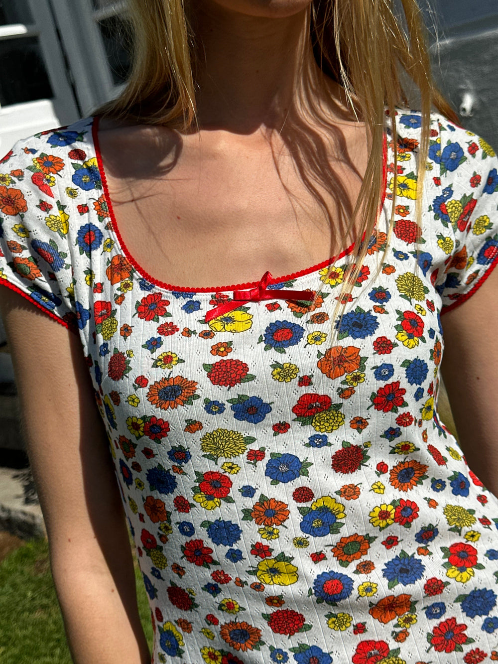 Della Dress Primary Floral Exclusive Style