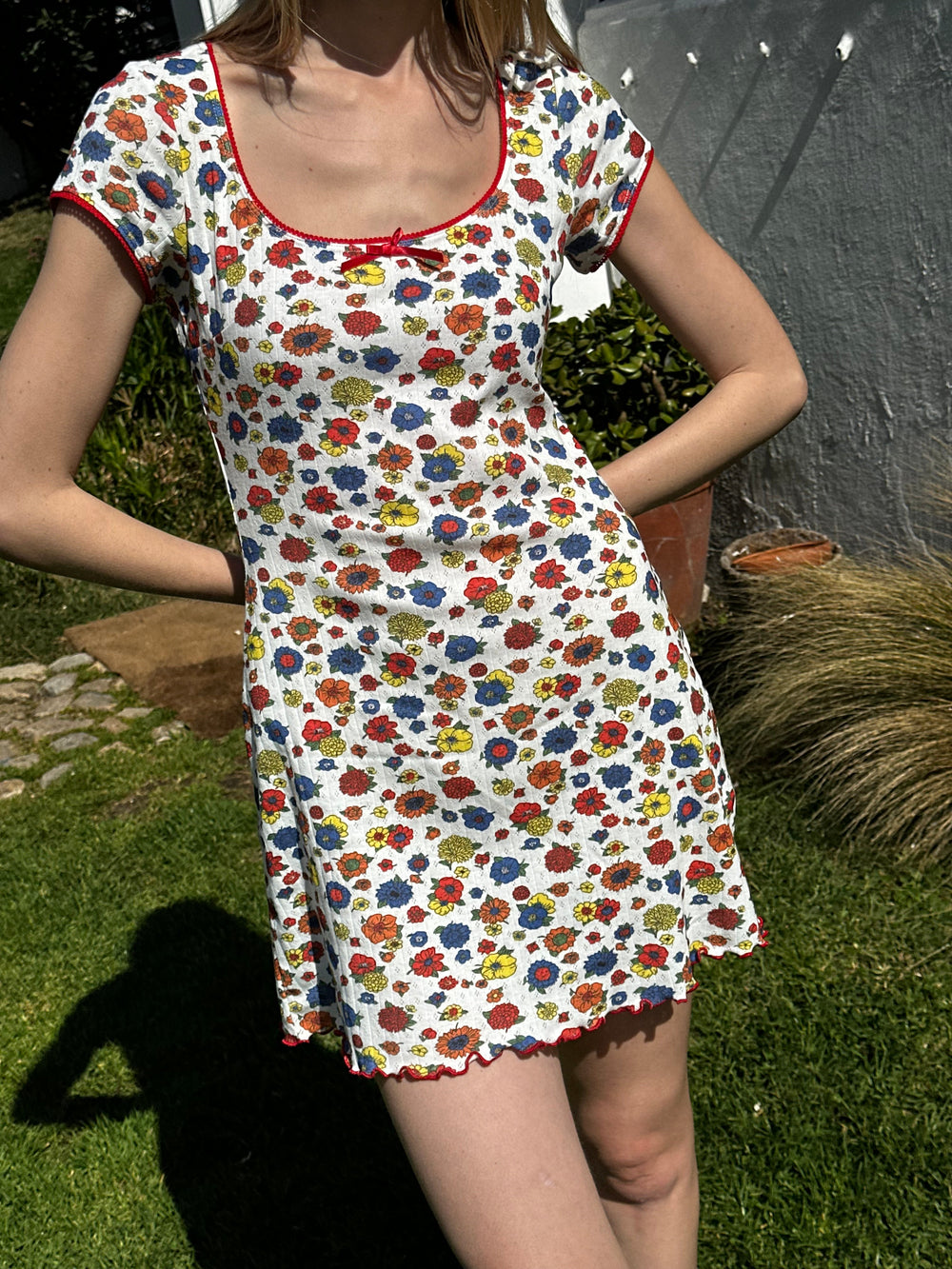 Della Dress Primary Floral Exclusive Style