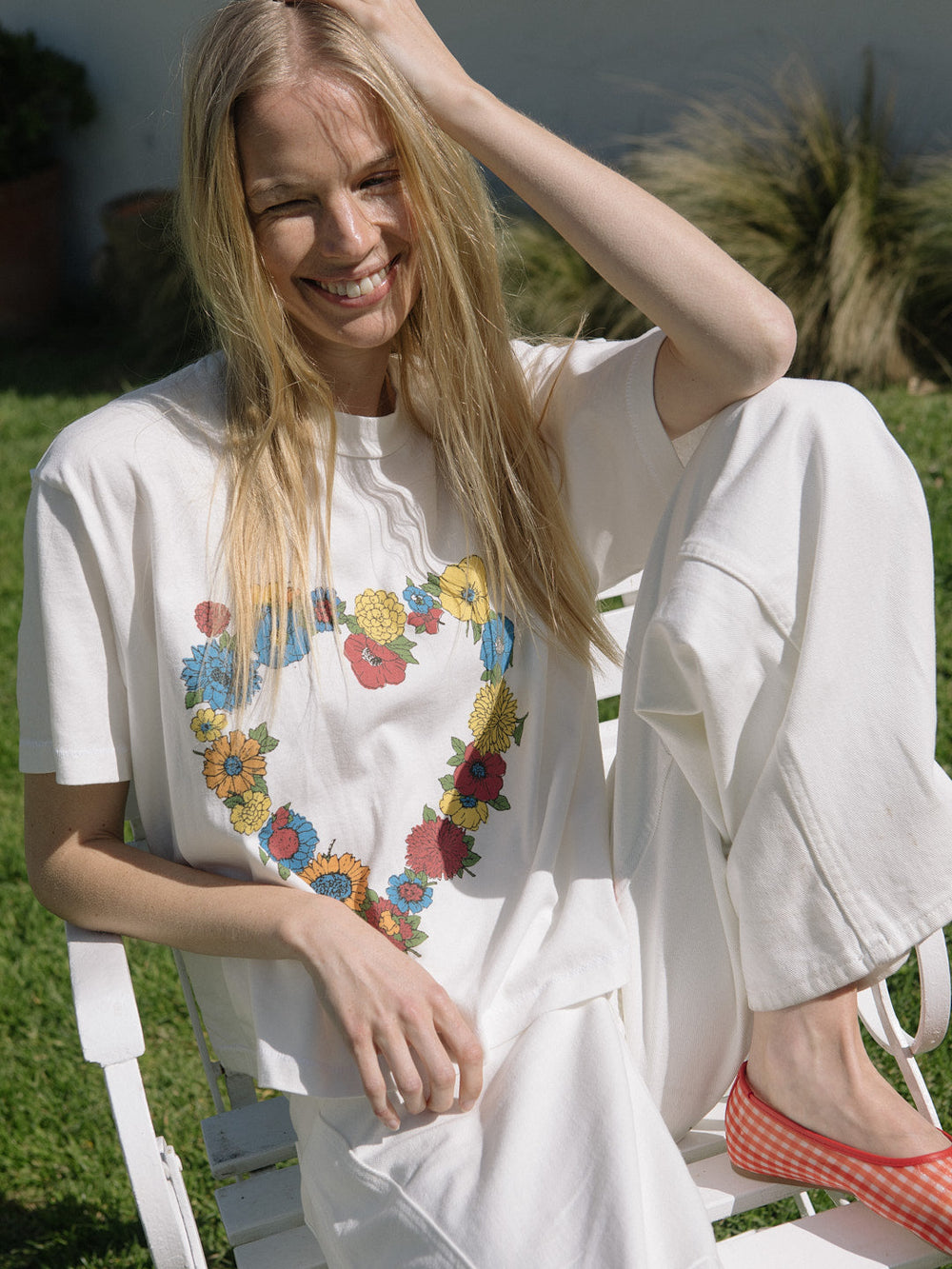 Charlie Tee Primary Floral Fine Craftsmanship