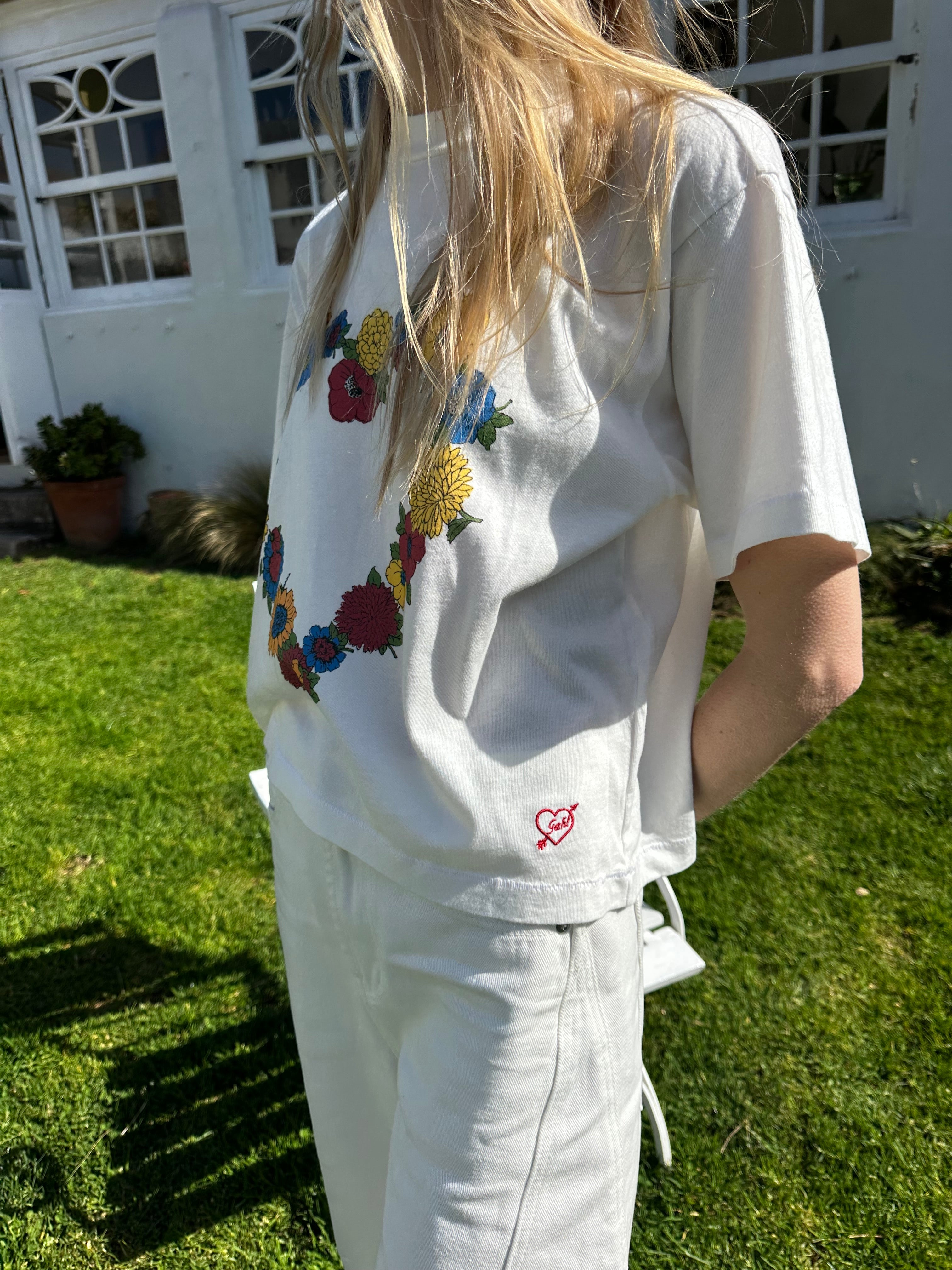 Charlie Tee Primary Floral Fine Craftsmanship