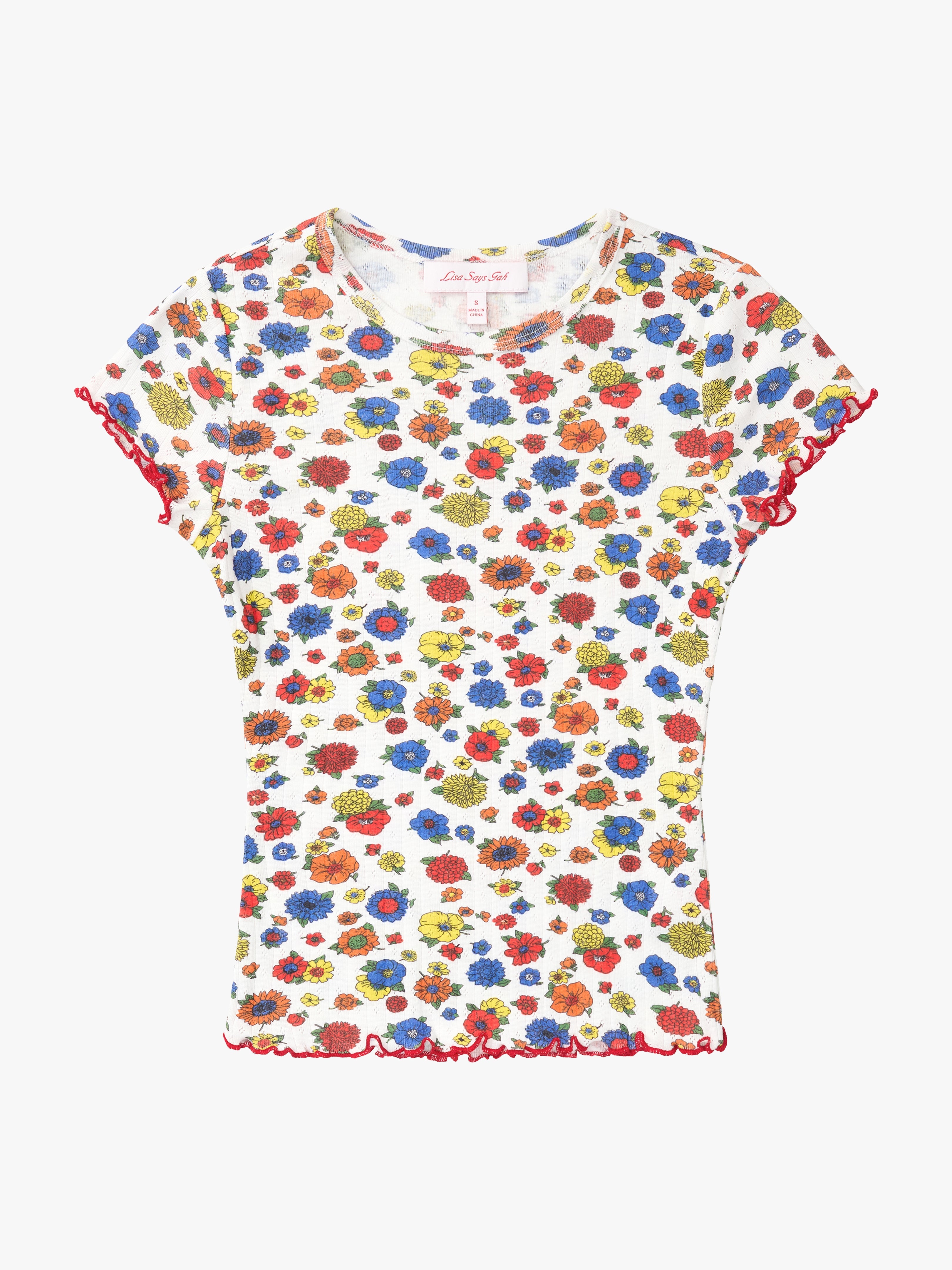 Amber Tee Primary Floral All New
