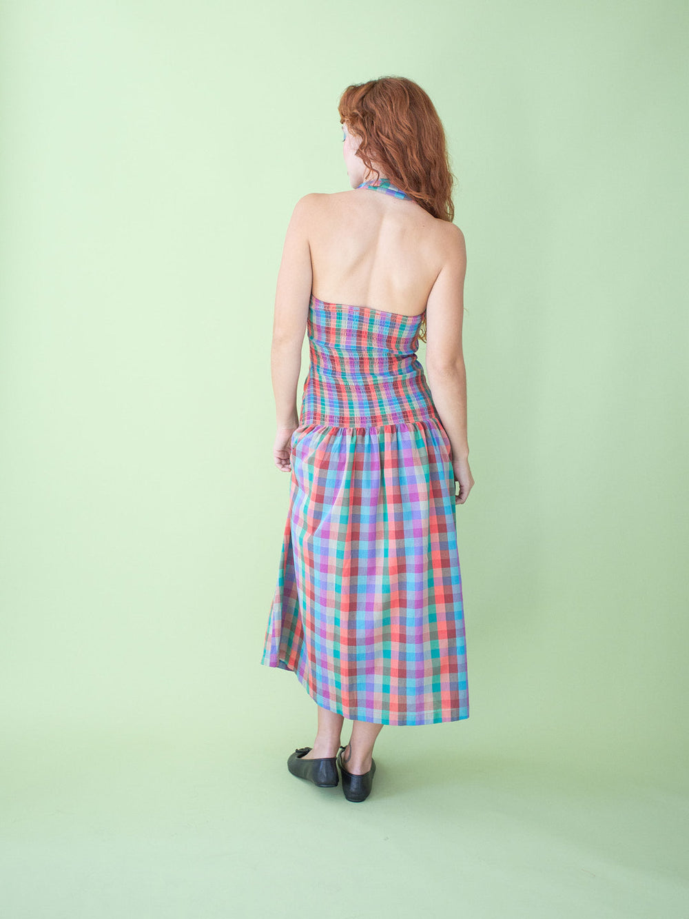 Vaughn Dress Colorburst Plaid Fresh Design