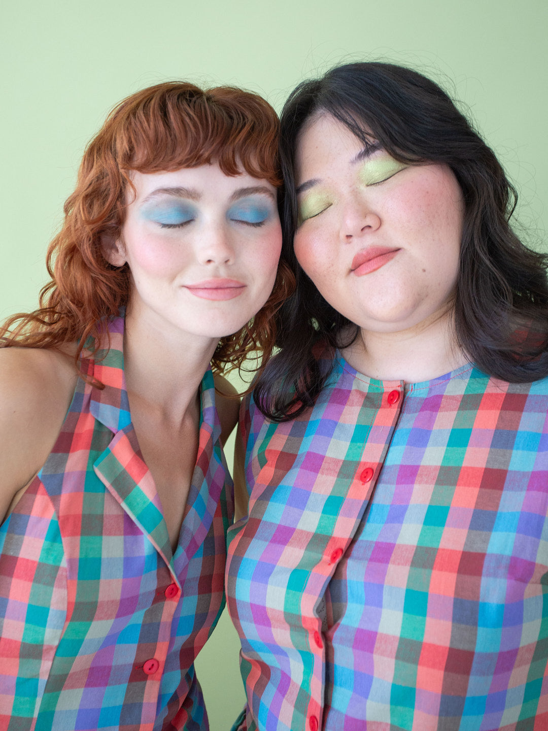 Vaughn Dress Colorburst Plaid Fresh Design