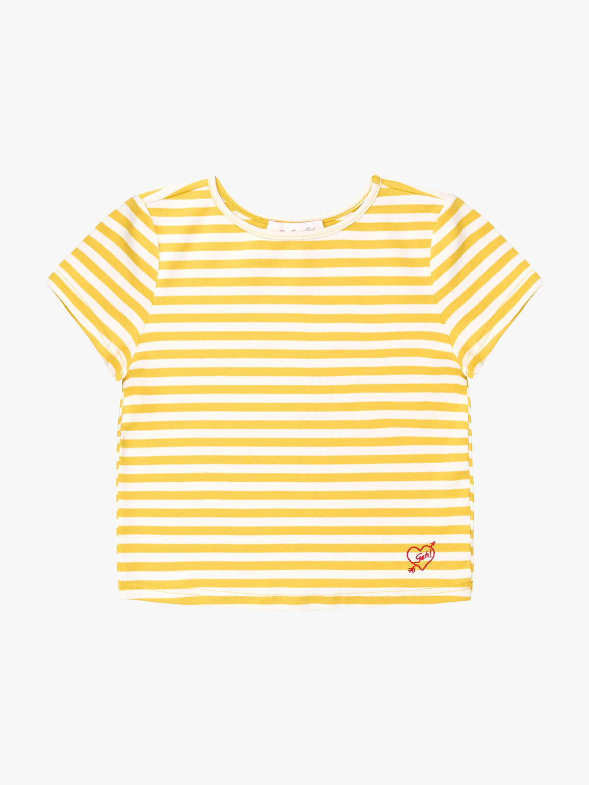 Jude Tee Lemon Stripe Fine Craftsmanship