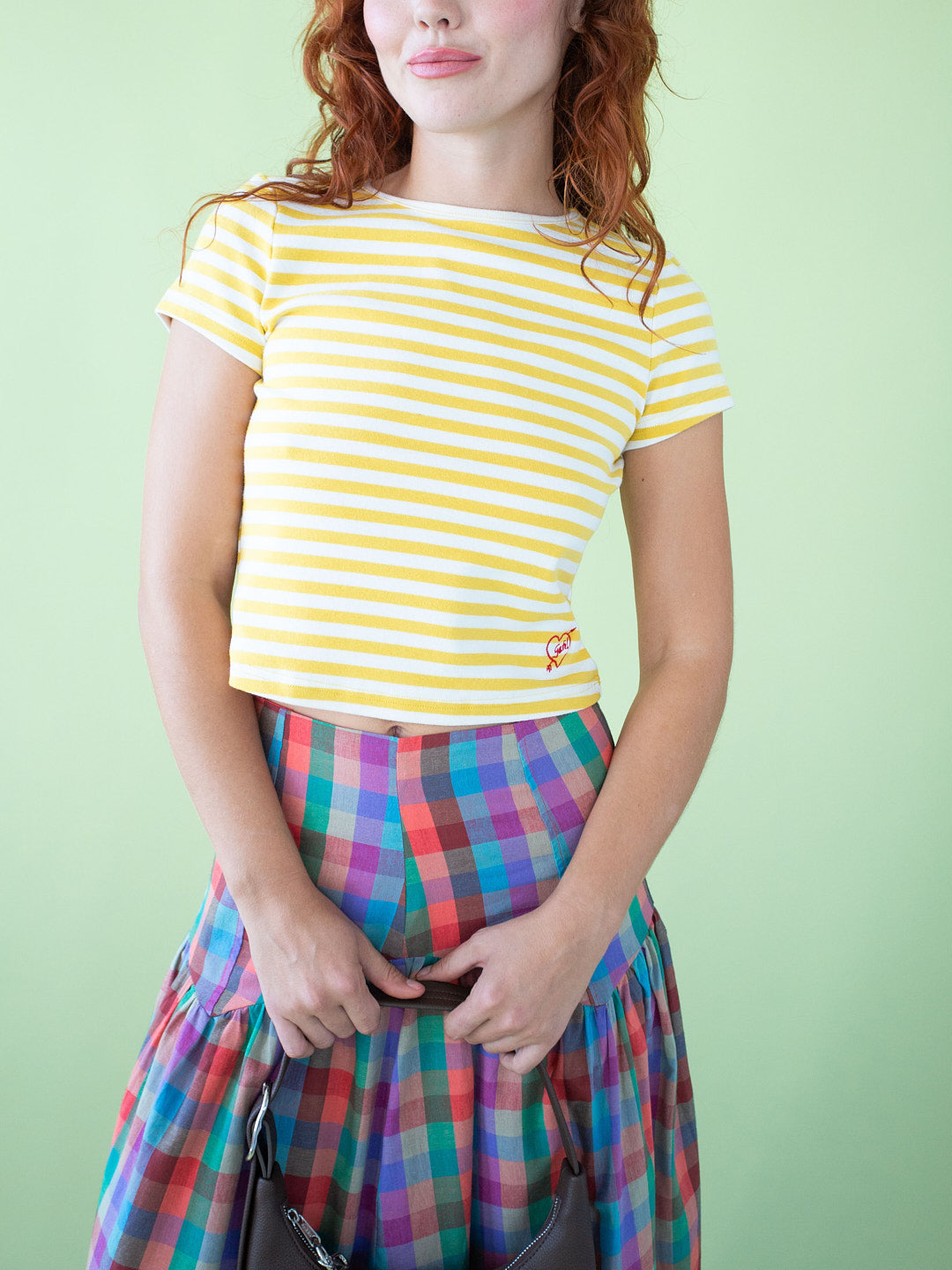 Jude Tee Lemon Stripe Fine Craftsmanship
