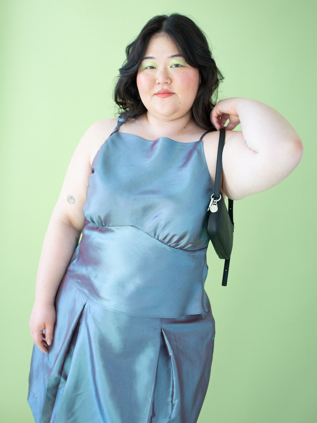 Celeste Skirt Opal Blue Fine Craftsmanship