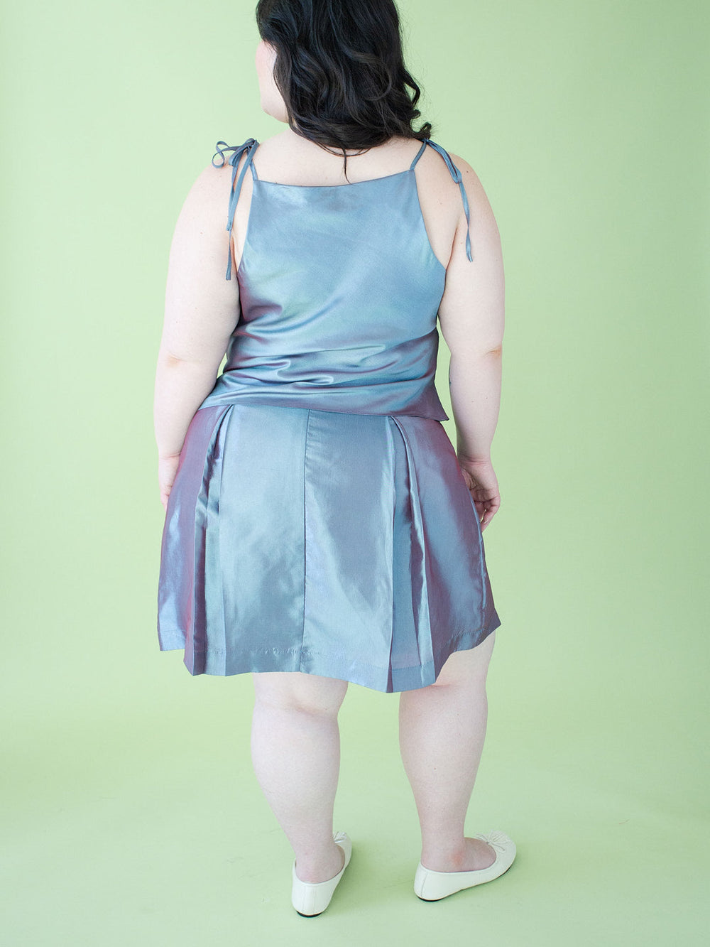 Celeste Skirt Opal Blue Fine Craftsmanship