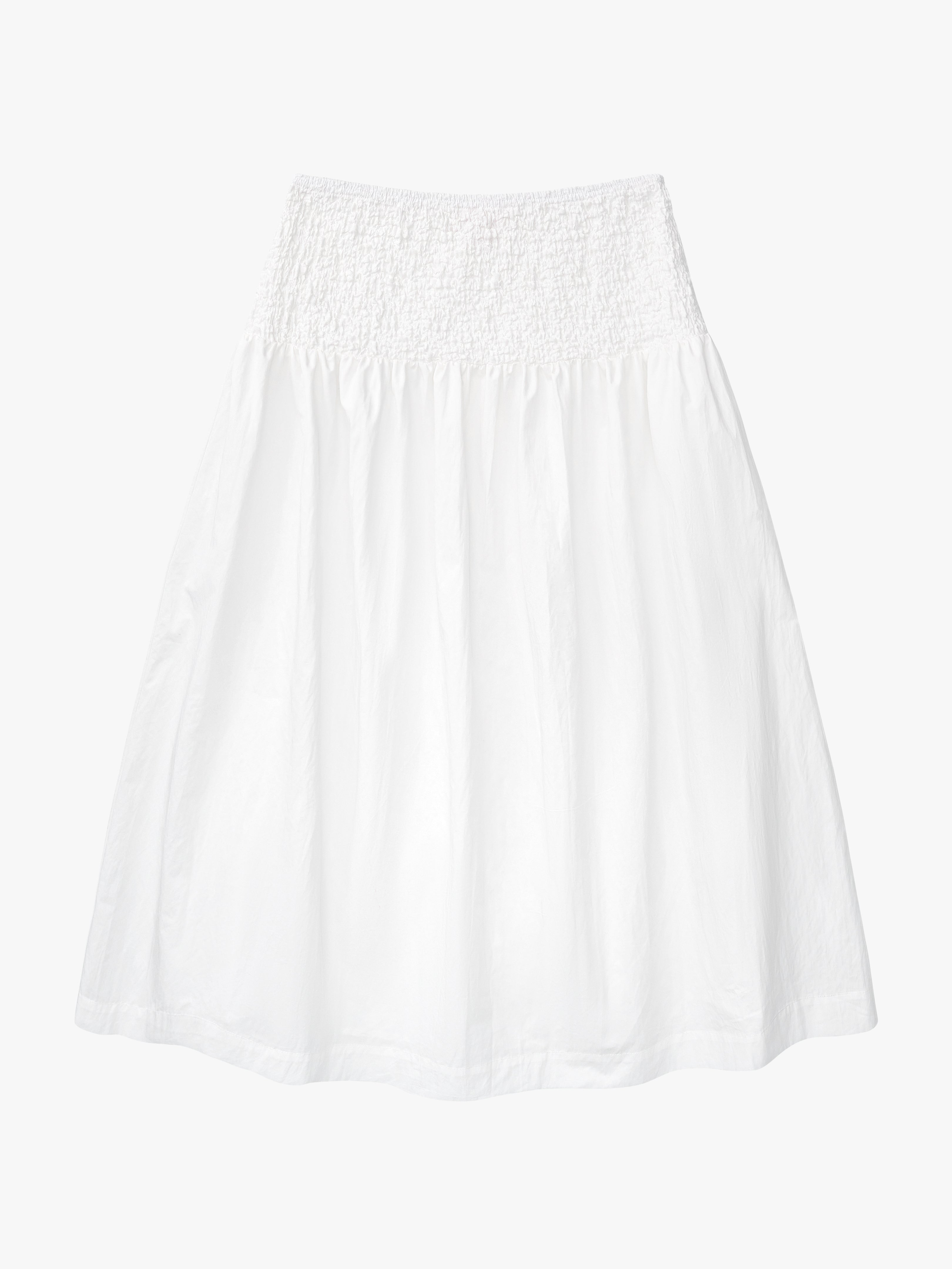 Ruby Skirt Chalk Fine Craftsmanship