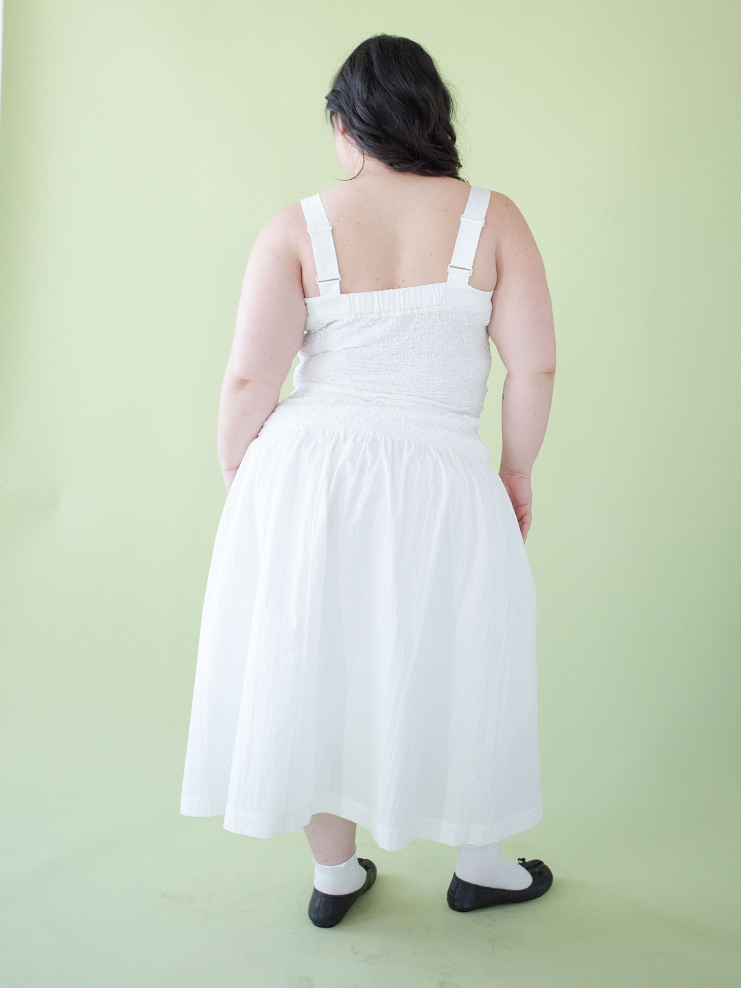 Ruby Skirt Chalk Fine Craftsmanship