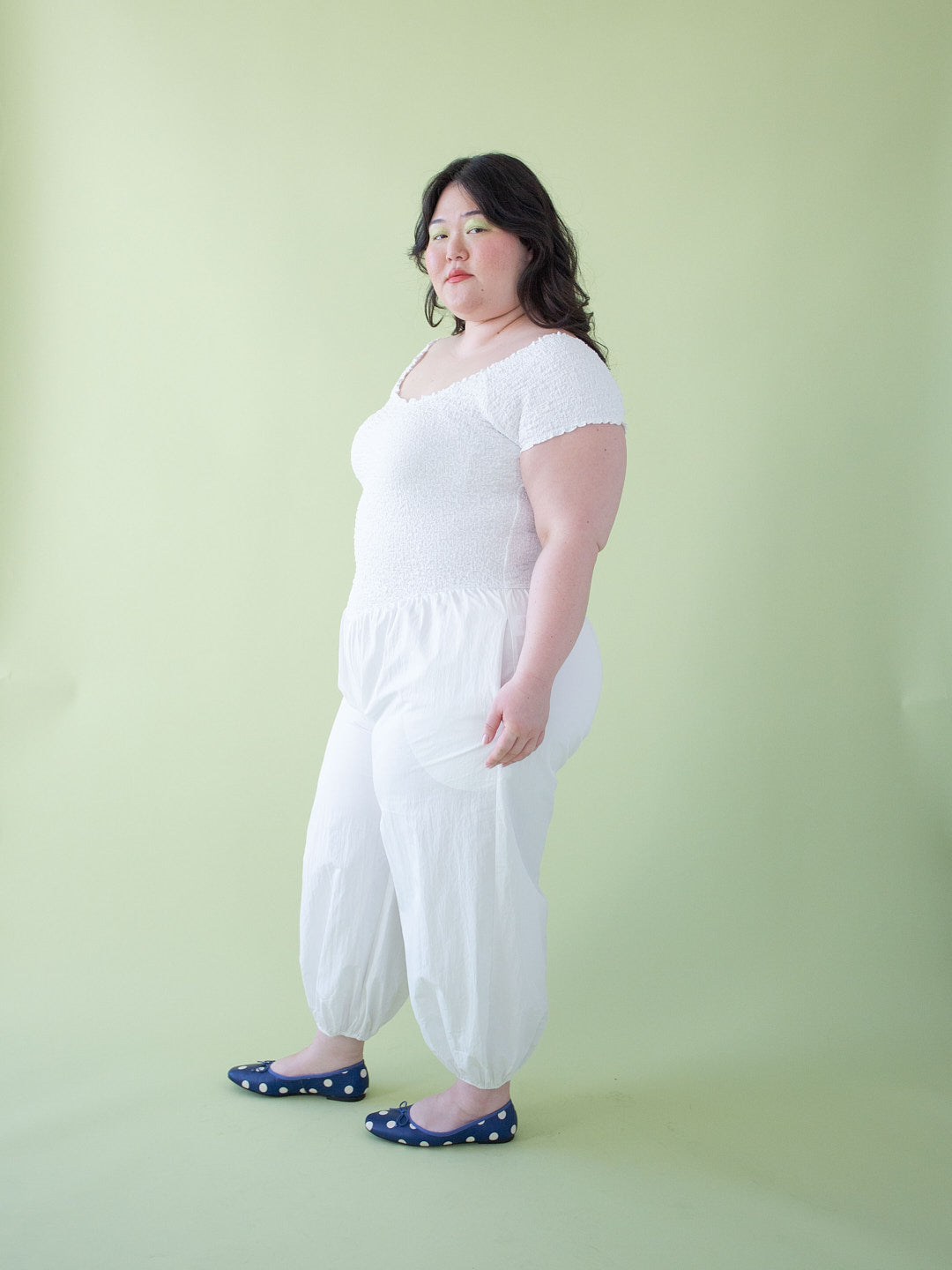 Goldie Jumpsuit Chalk All New