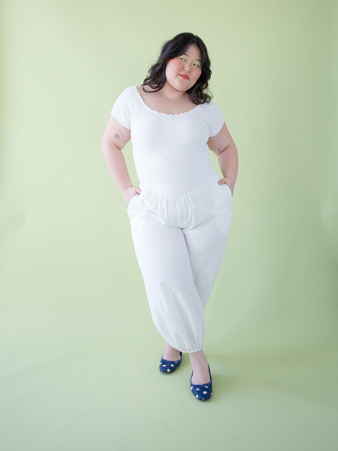 Goldie Jumpsuit Chalk All New