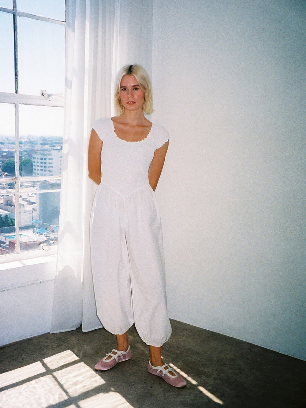 Goldie Jumpsuit Chalk All New
