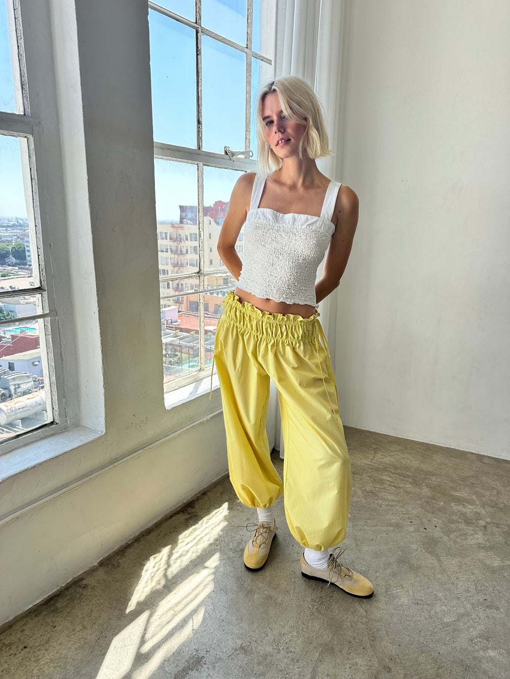 Poppy Pant Lemon Fresh Design