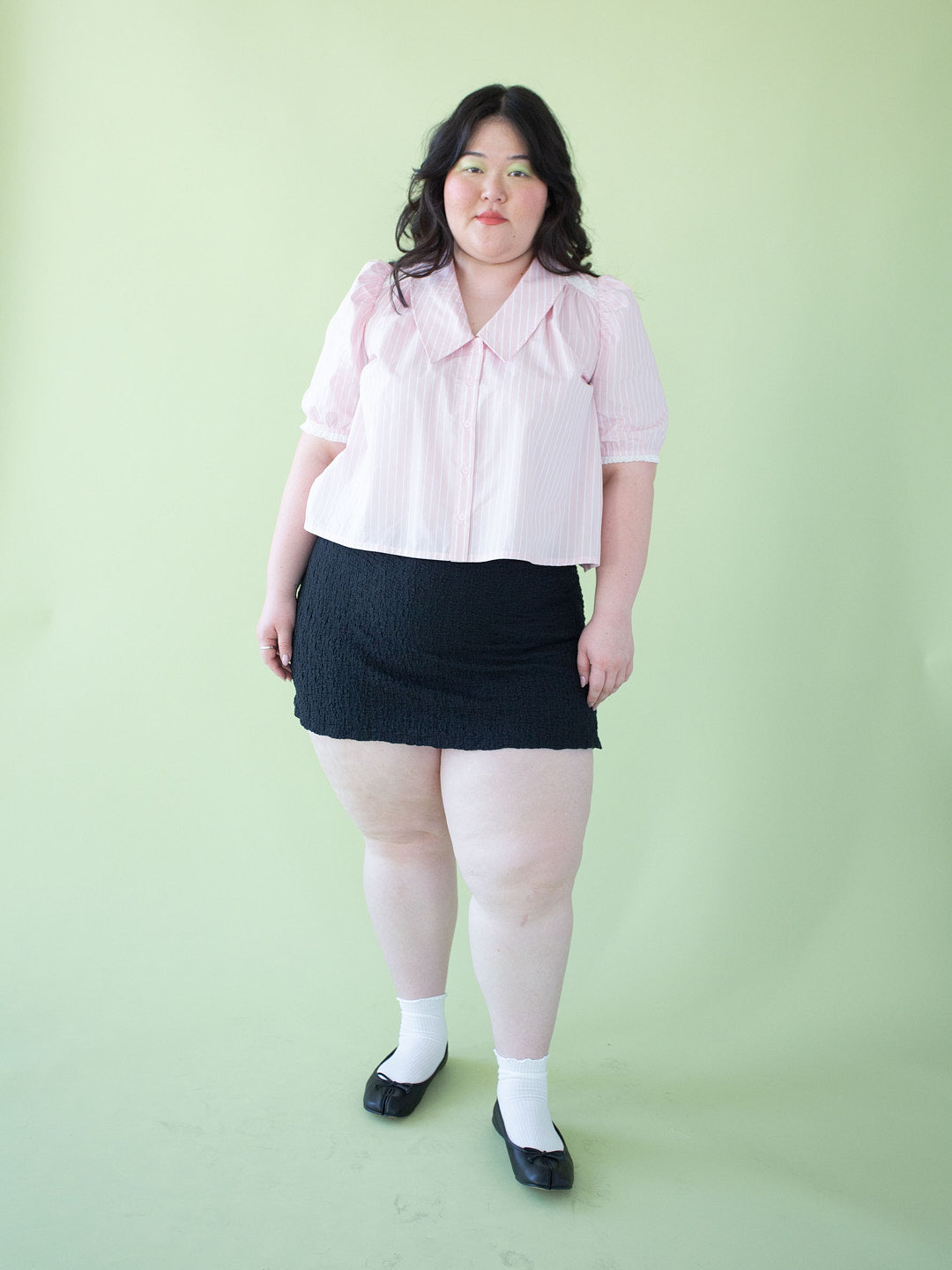 Sam Top Petal Stripe Exclusive Style