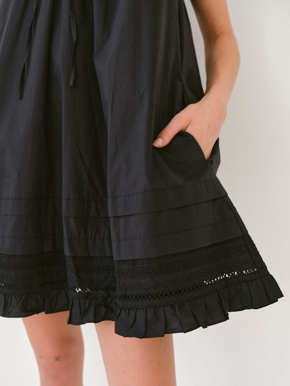 Jenny Mini Dress Black Fresh Design