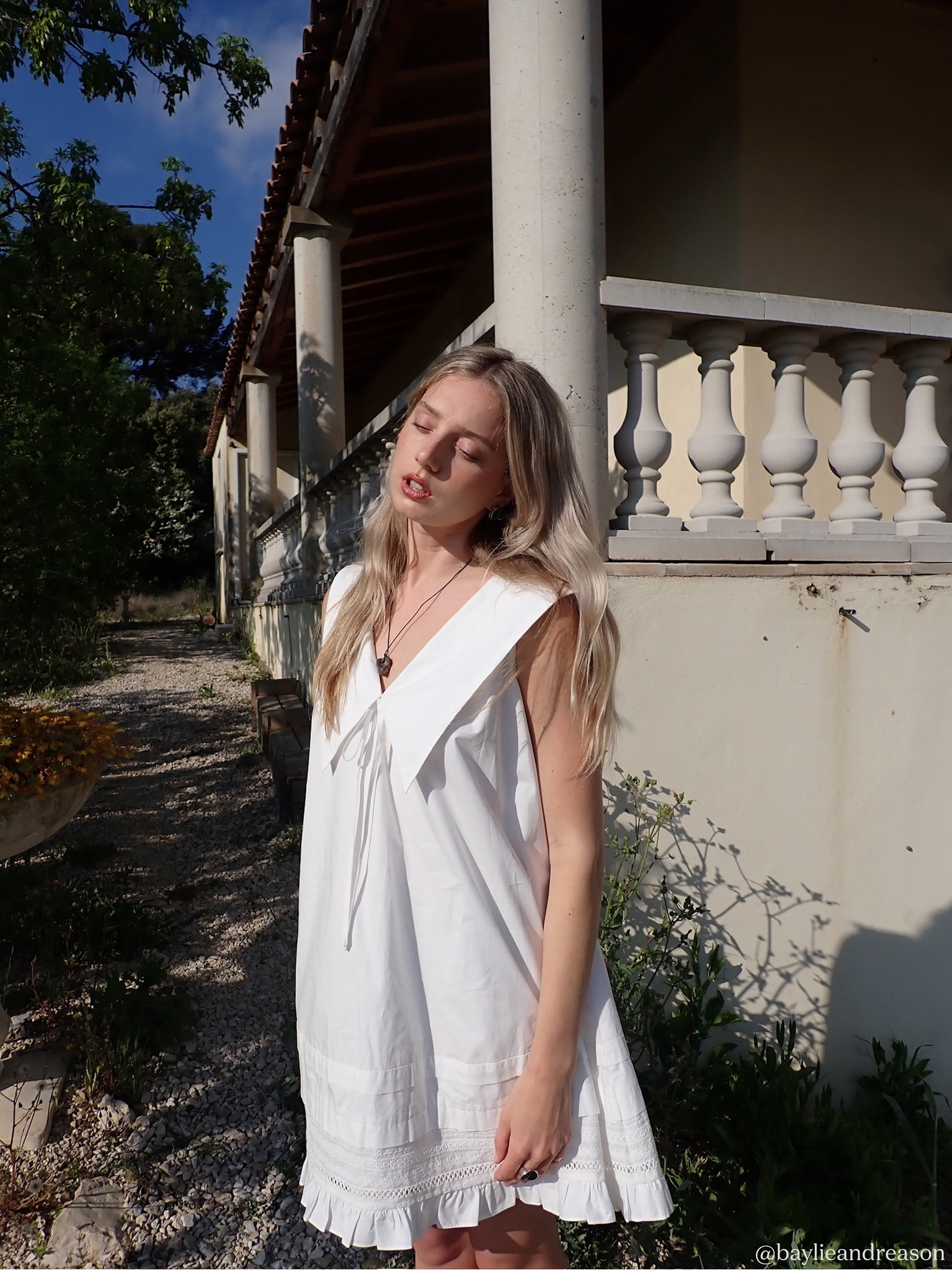 Jenny Mini Dress Dove Exclusive Style