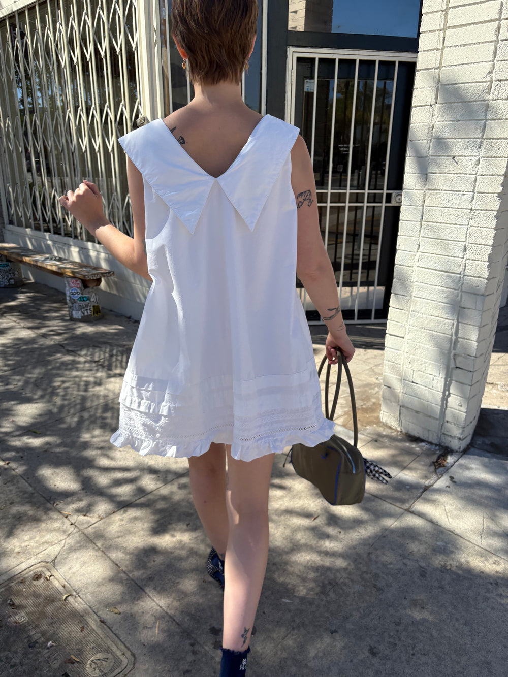Jenny Mini Dress Dove Exclusive Style