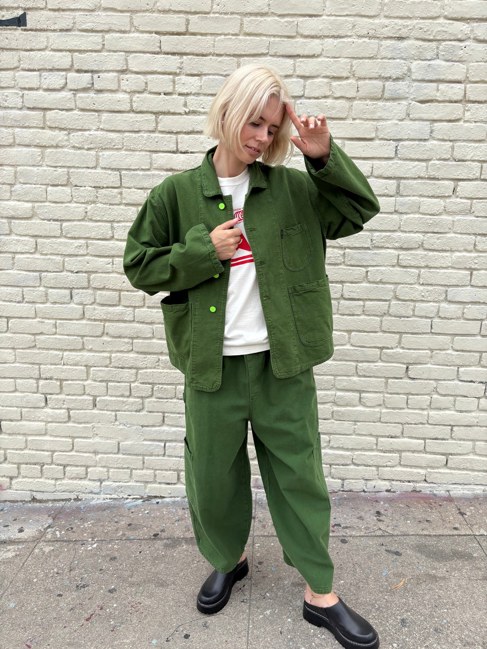 Chef Pant Kale Green Exclusive Style