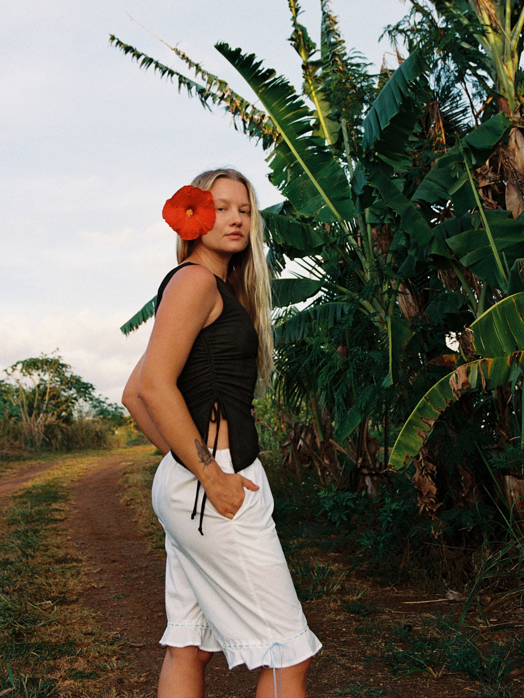 Erin Tank Black Fine Craftsmanship