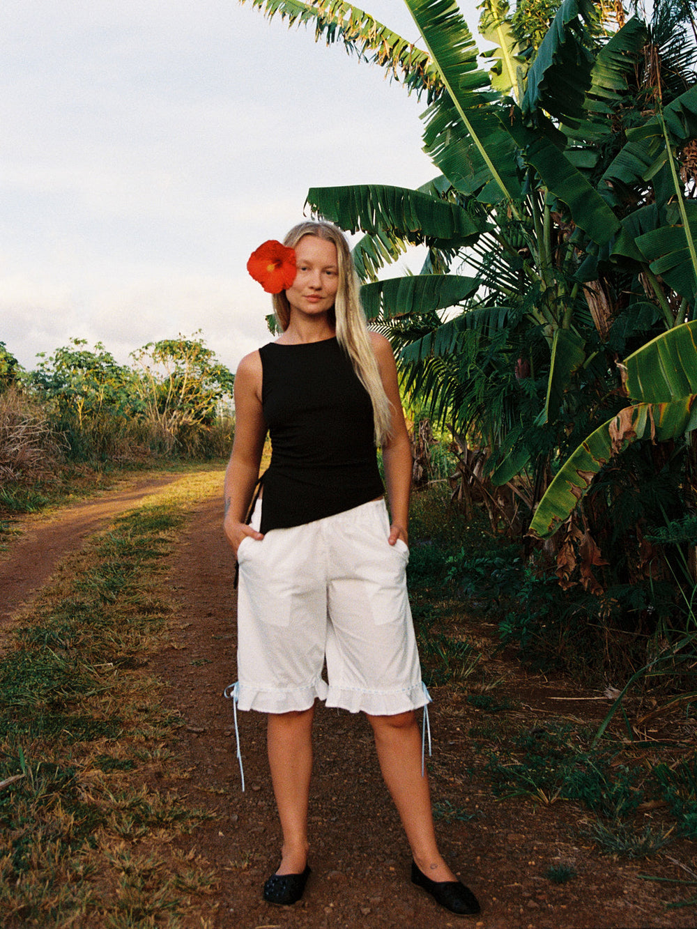 Erin Tank Black Fine Craftsmanship