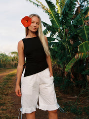 Erin Tank Black Fine Craftsmanship