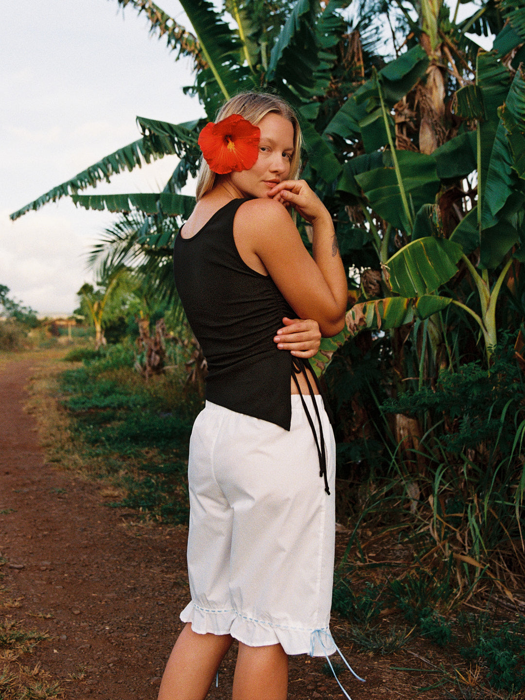 Erin Tank Black Fine Craftsmanship