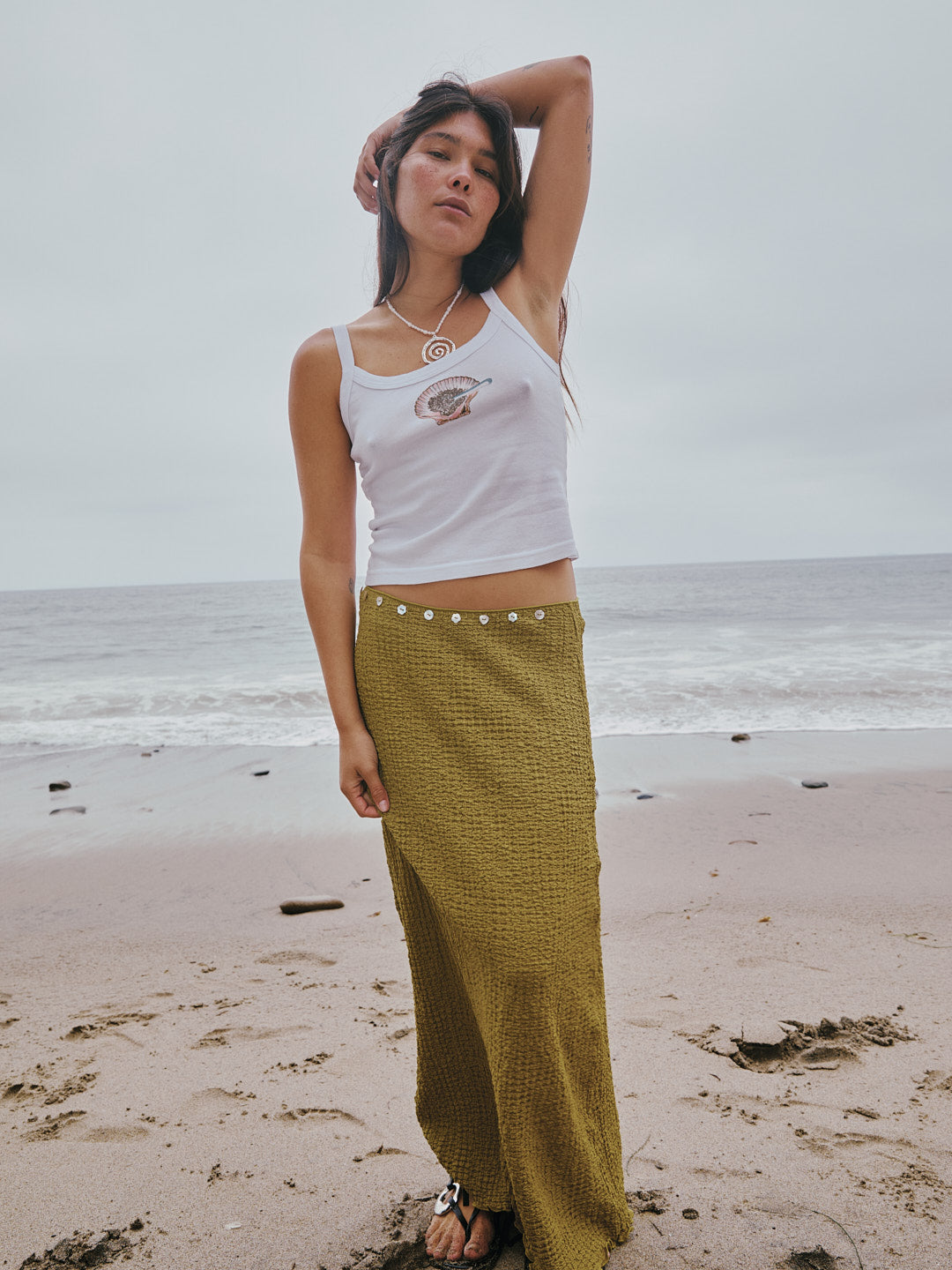 Sammy Skirt Olive Fresh Design