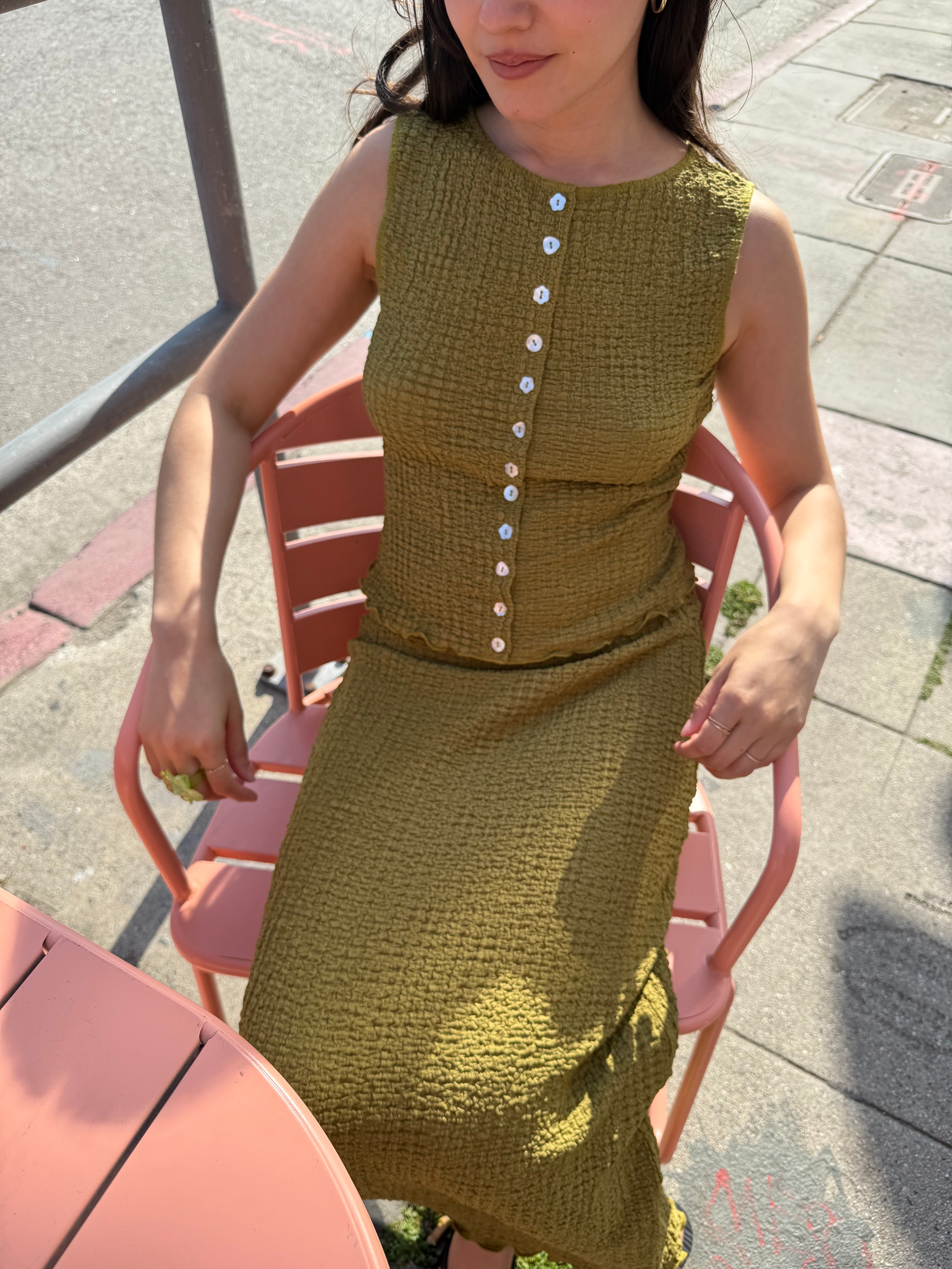 Sammy Skirt Olive Fresh Design