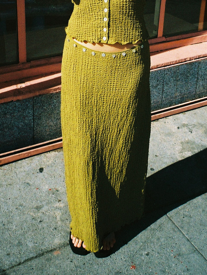 Sammy Skirt Olive Fresh Design