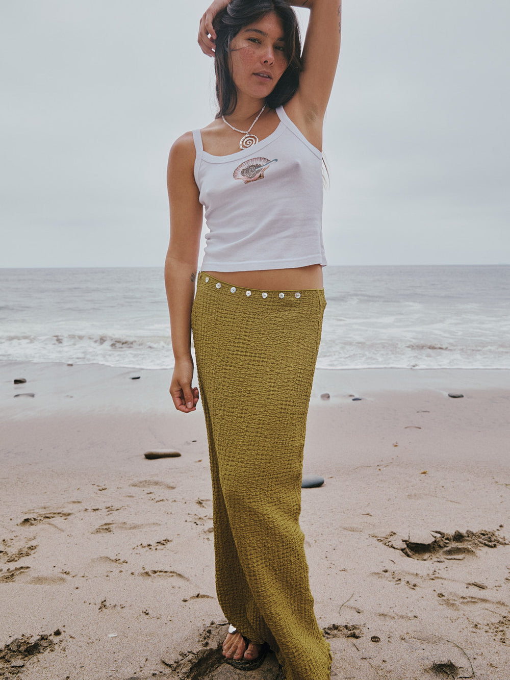 Sammy Skirt Olive Fresh Design