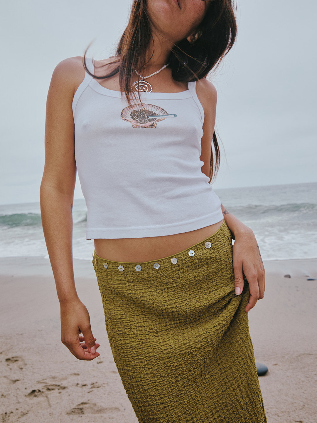 Sammy Skirt Olive Fresh Design