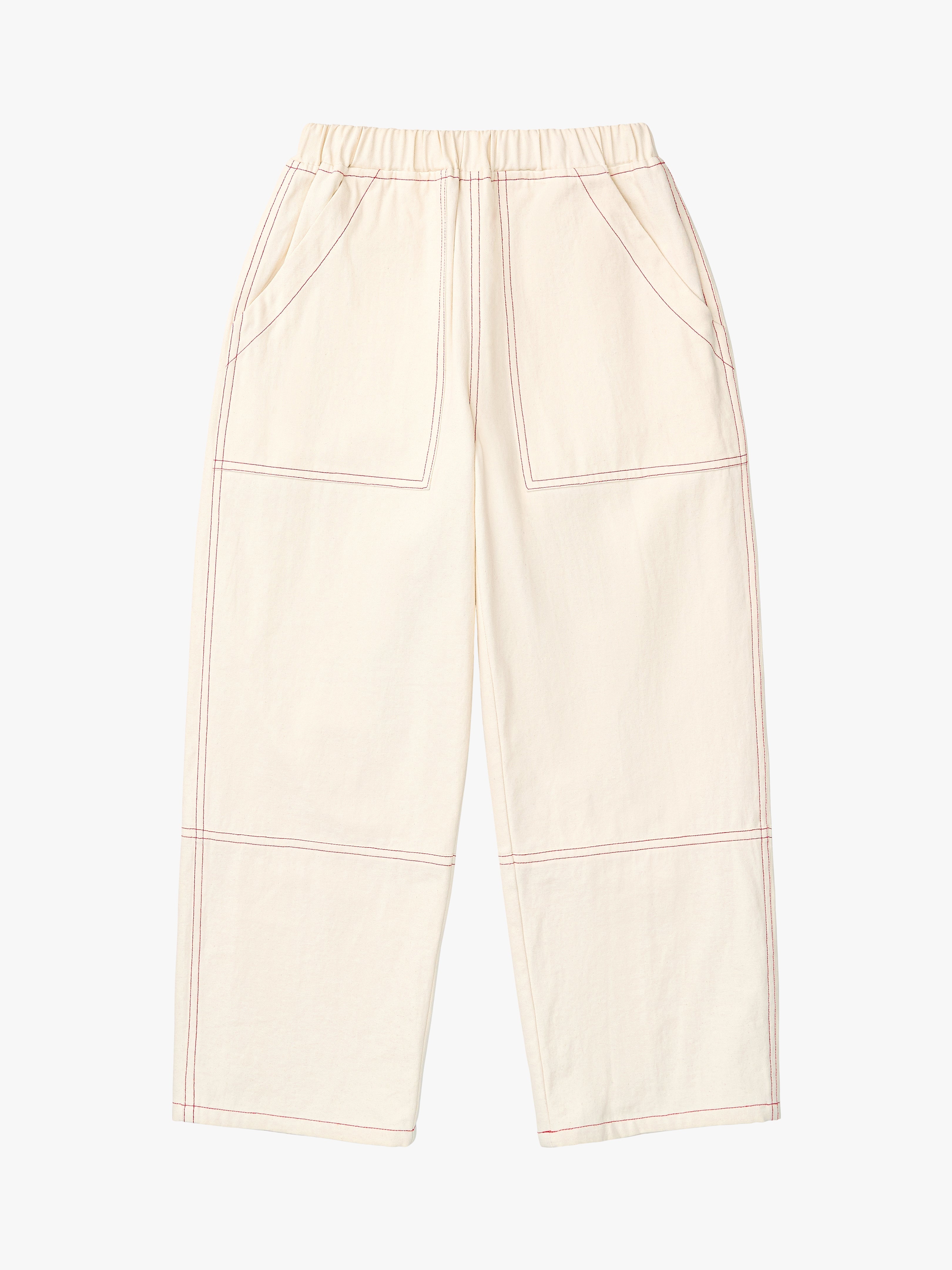 Rei Pant Cream/Red All New