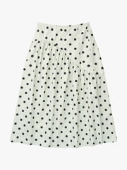 Maeve Midi Skirt Mint Chip Dot Exclusive Style
