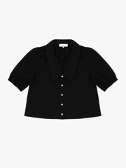 Sam Top Black Fine Craftsmanship