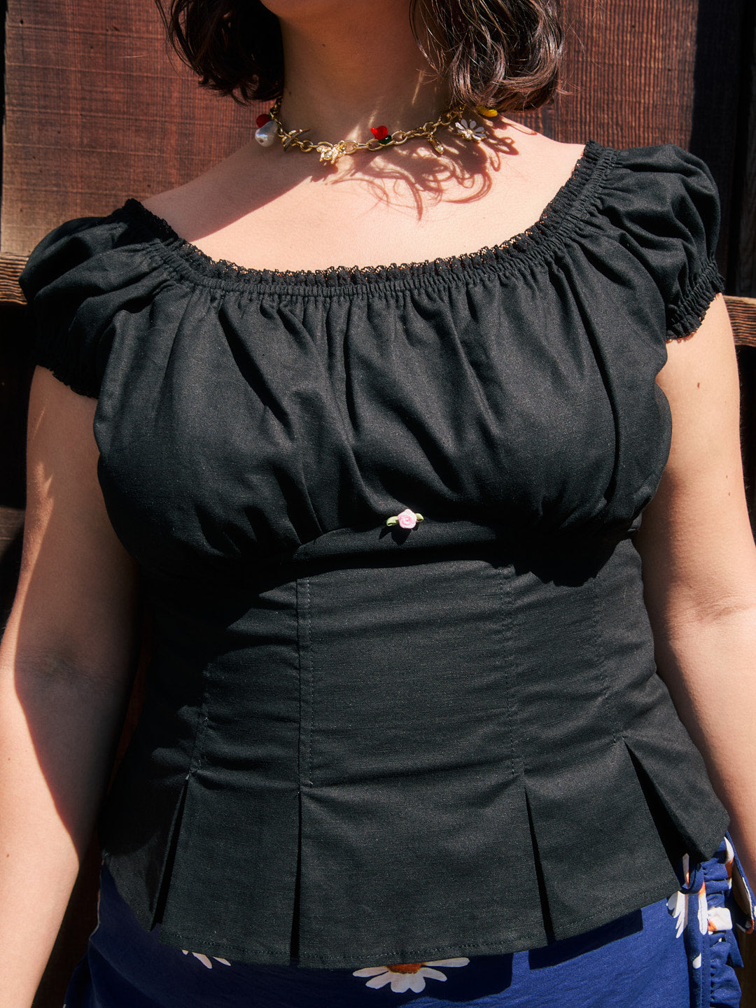 Pat Top Black All New