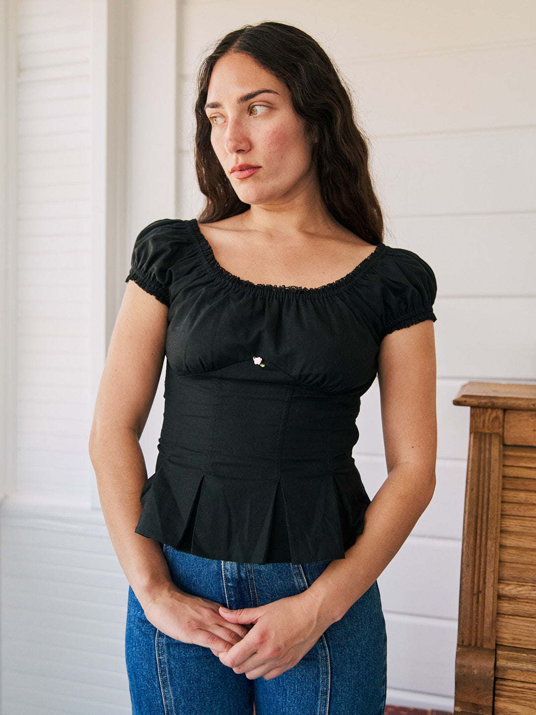 Pat Top Black All New