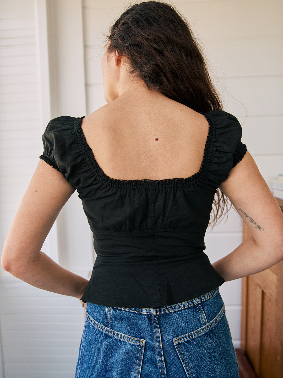 Pat Top Black All New