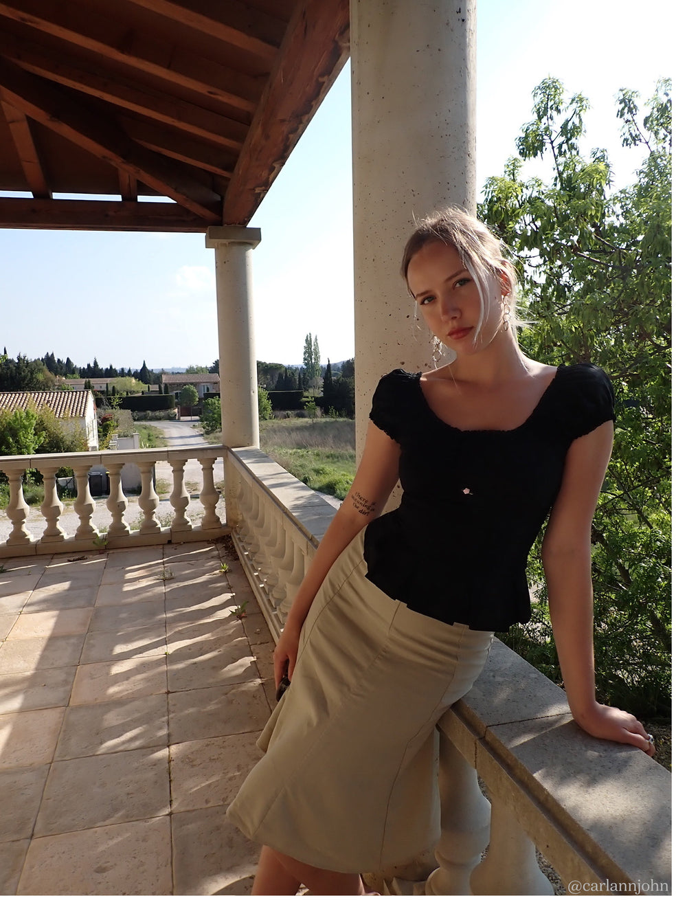 Pat Top Black All New