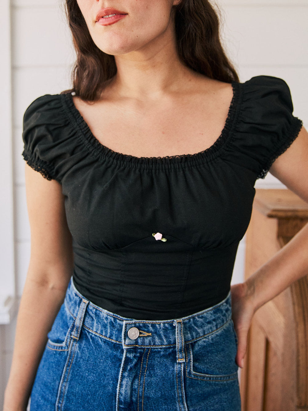 Pat Top Black All New