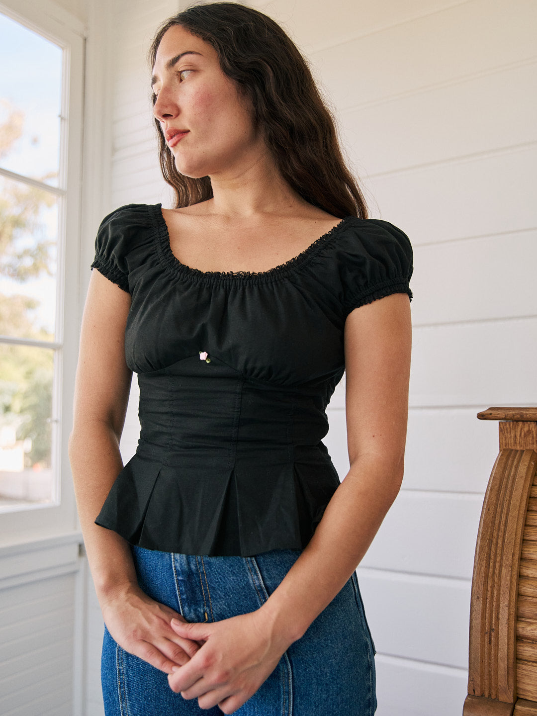Pat Top Black All New