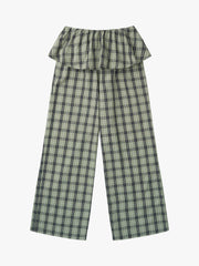 Renee Pant Moss Plaid All New