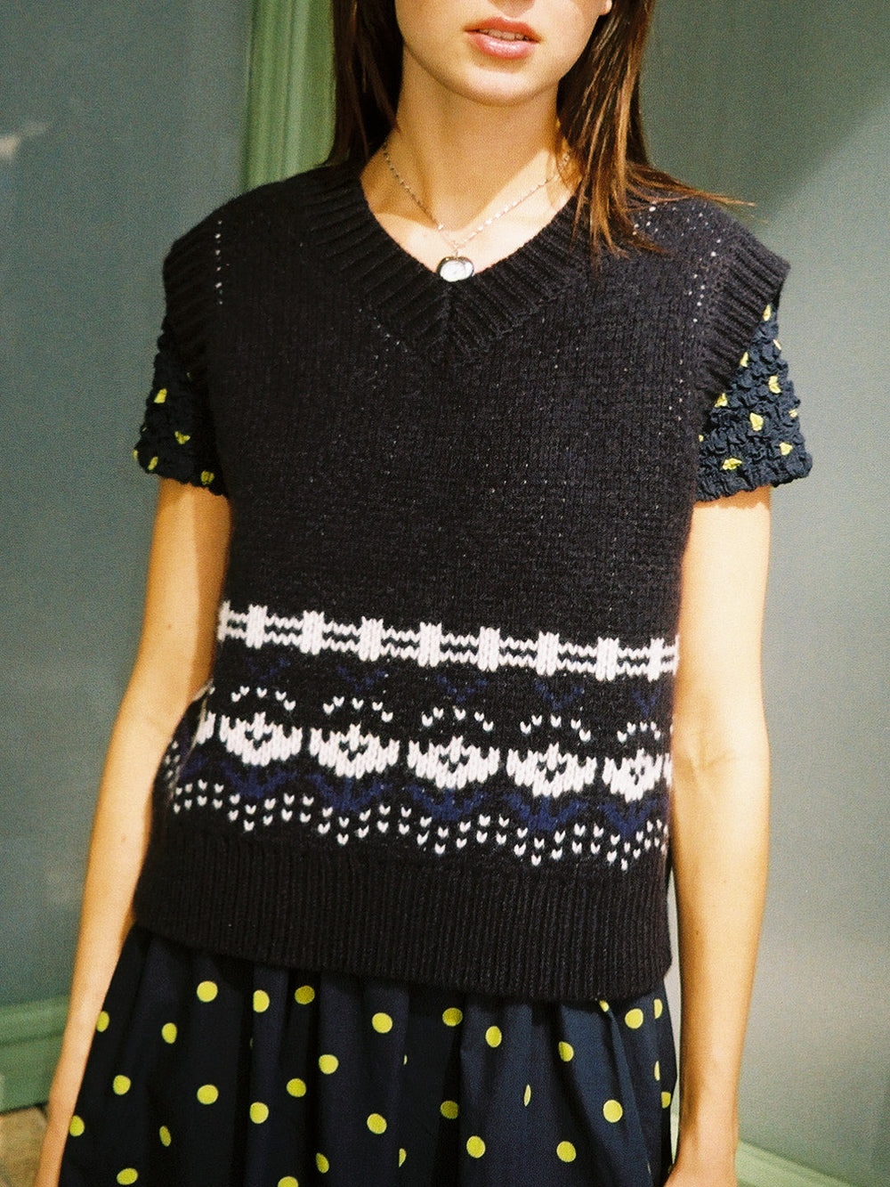 Rhona Tank Navy House Fresh Design