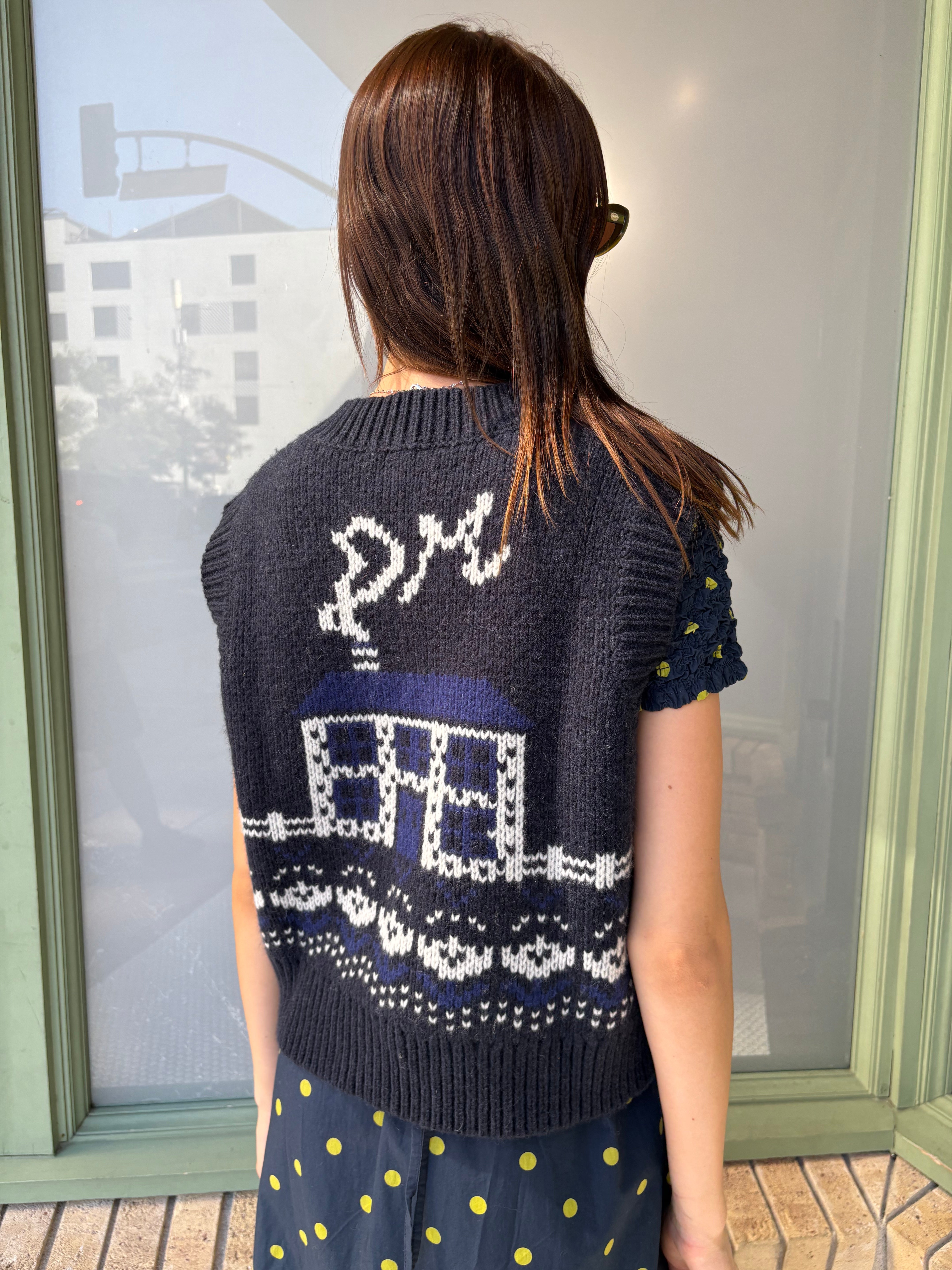 Rhona Tank Navy House Fresh Design