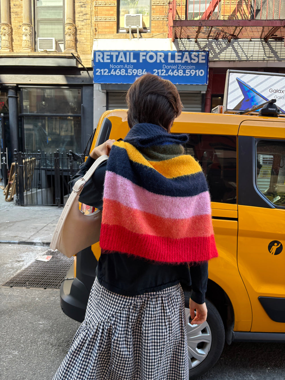 Louise Mockneck Sweater Rainbow Fine Craftsmanship