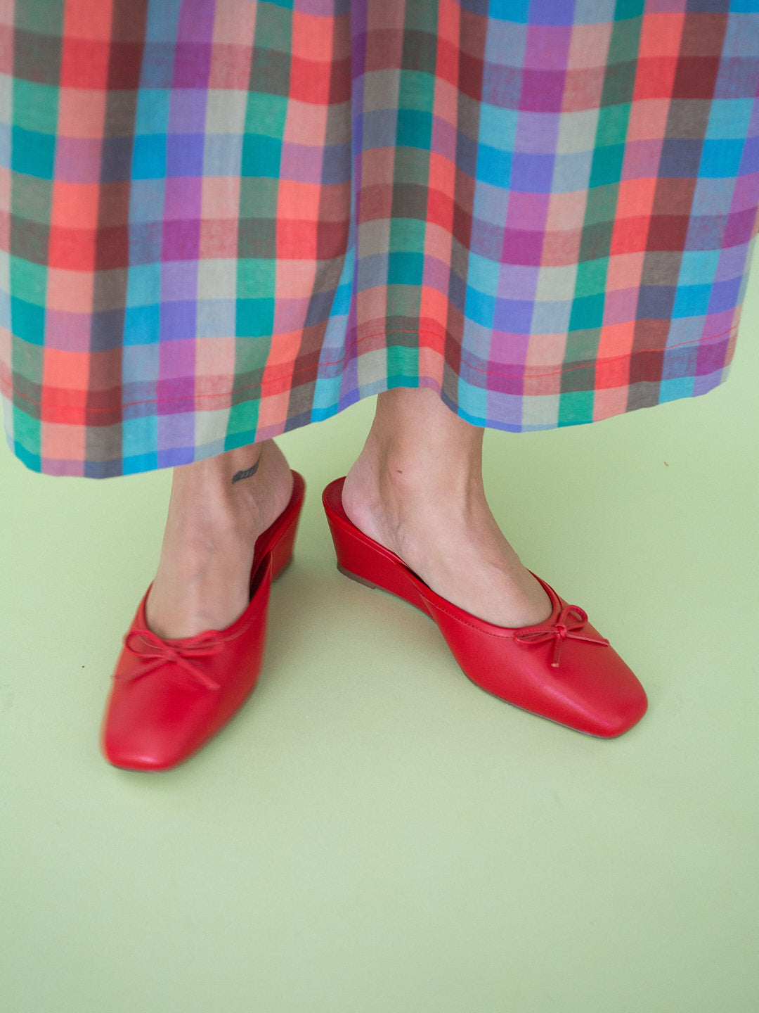 Blair Wedge Poppy Red All New