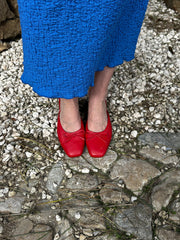 Blair Wedge Poppy Red All New
